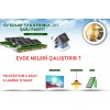 Ev Solar TV & Aydınlatma Şarj Paketi | Güneş Enerjili Elektrik Sistemi Tv2 Ev Solar TV & Aydınlatma Şarj Paketi | Güneş Enerjili Elektrik Sistemi Tv2